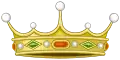 A coronet of a Spanish viscount