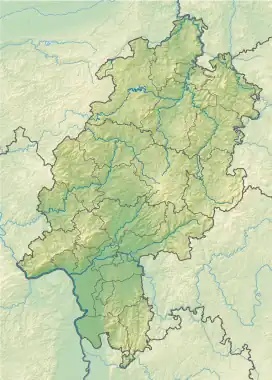 Wasserkuppe is located in Hesse