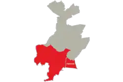 Location of Heverlee (incl. Haasrode) in Leuven