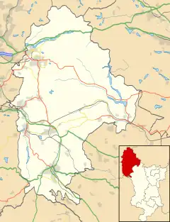 Glossop is located in Borough of High Peak