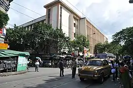 Main Building of school campus from College Street