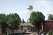 Hines Middle School and water tower