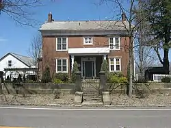 The Hiram Bell Farmstead, a historic house in Fairfield Township