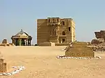 View of Nizam al-Din Tomb with polygon pavilion