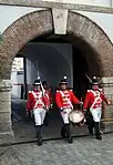 Re-enactment of the Ceremony of the Keys at Grand Casemates Gates.