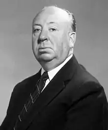 Publicity photo of Alfred Hitchcock