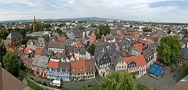 timber framed houses of the old town