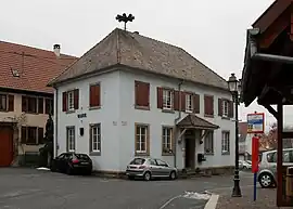 The town hall in Hohengœft