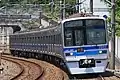 A Hokuso 7300 series EMU