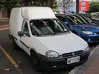 1997 Holden Combo van (New Zealand)