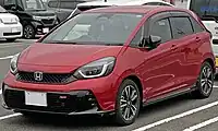 2022 Fit e:HEV RS (Japan; facelift)