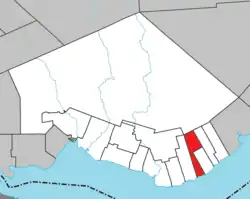 Location within Bonaventure RCM.