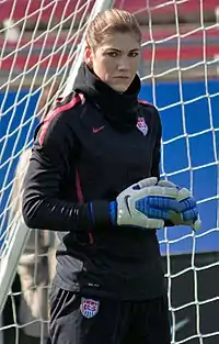 Hope Solo, former USWNT goalkeeper