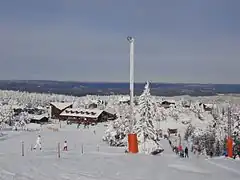 The ski resort Hofvjället.