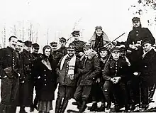 Hubal and his partisan unit, winter 1939