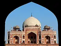 Humayun's Tomb Seen from Inside the West Gate