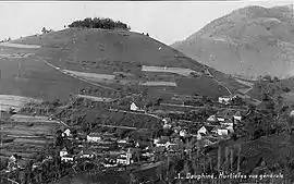 A general view of Hurtières in the early 20th century