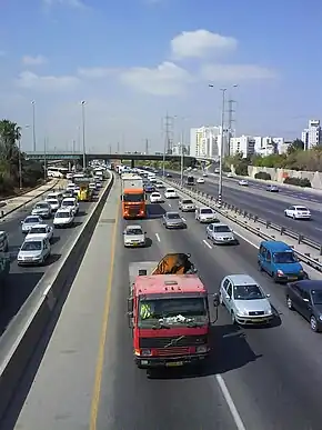 Hwy 4 - Bar Ilan Interchange.JPG