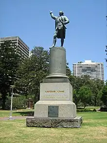 Statue of Captain Cook, Sydney.