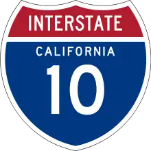 Interstate 10 marker