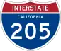 Interstate 205 marker