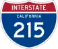 Interstate 215 marker