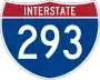 Interstate 293 marker