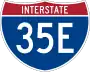 Interstate 35E marker