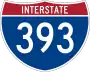 Interstate 393 marker