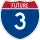 Future Interstate 3 marker