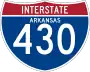 Interstate 430 marker