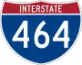 Interstate 464 marker