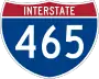 Interstate 465 marker