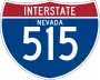 Interstate 515 marker