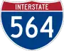 Interstate 564 marker