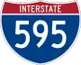 Interstate 595 marker