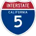 Interstate 5 marker