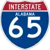 Interstate 65 marker