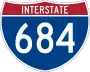 Interstate 684 marker