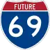 Future Interstate 69 marker