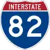 Interstate 82 marker