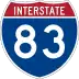 Interstate 83 marker