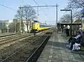 Unrefurbished sets passing through Arnhem Velperpoort in 2007.