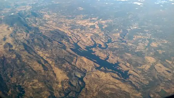 New Melones Lake in October 2016