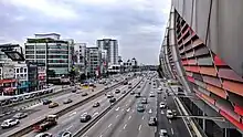 LDP highway Puchong portion, which has grown notriety for traffic congestion.