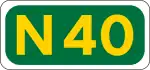 N40 road shield}}