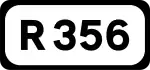 R356 road shield}}