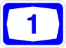 Highway 1 shield}}