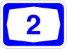 Highway 2 shield}}