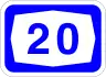 Highway 20 shield}}